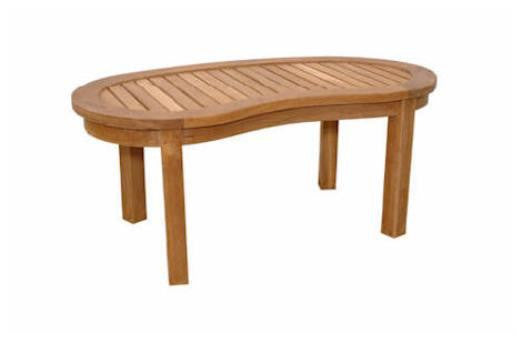 TB004KT Kidney Curved Table