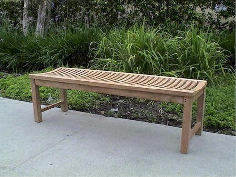 BH459B Casablanca 59-Inch Backless Bench