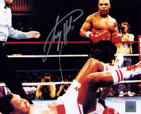 Larry Holmes Signed 8X10 Photo - Holmes Kod By Tyson