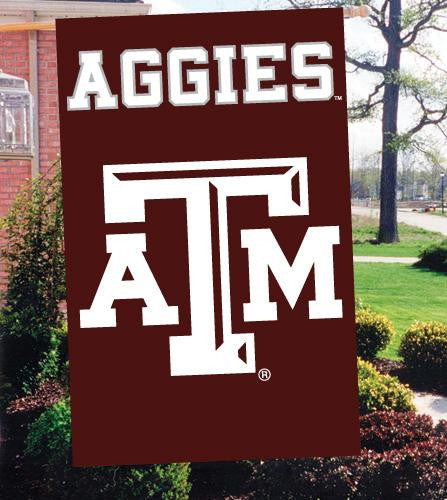 AFTAM Texas A & M 44x28 Applique Banner