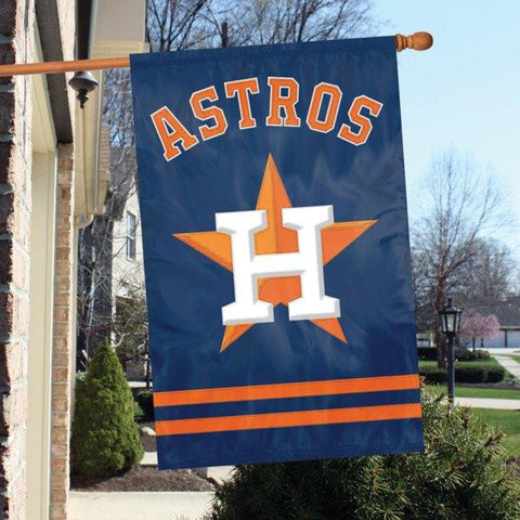 AFHOU Astros 44x28 Applique Banner