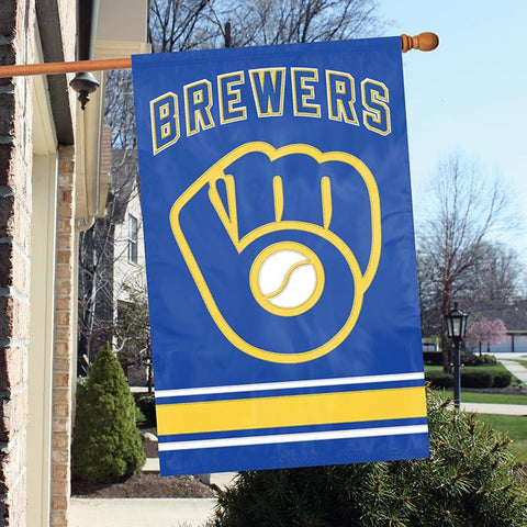 AFMIL Brewers 44x28 Applique Banner