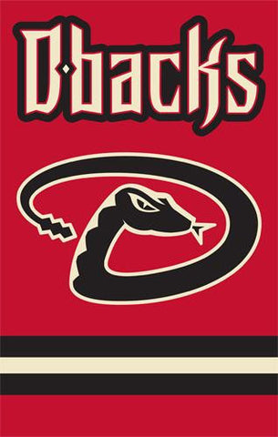 AFARZ Diamondbacks 44x28 Applique Banner