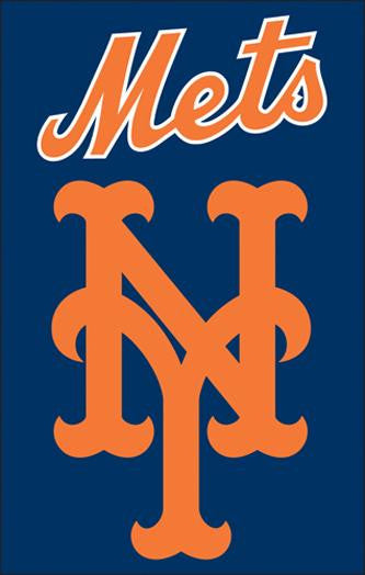 AFNYM Mets 44x28 Applique Banner