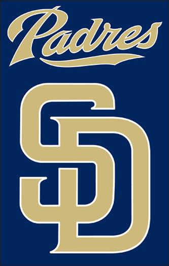 AFSDP Padres 44x28 Applique Banner