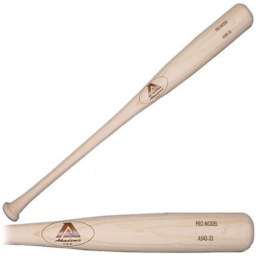 Akadema A543 Elite Professional Grade Adult Amish Wood Baseball Bat 32 Inch