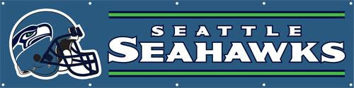 BSE Seahawks Giant 8-Foot X 2-Foot Nylon Banner