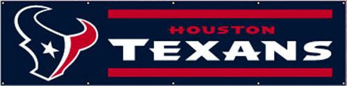 BTX Texans Giant 8-Foot X 2-Foot Nylon Banner