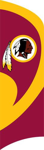 TTWA Redskins Tall Team Flag