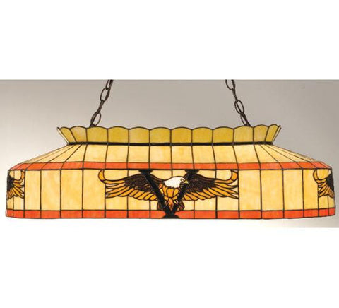 31.5 Inch L Victory Eagle Billiard Pendant Ceiling Fixture