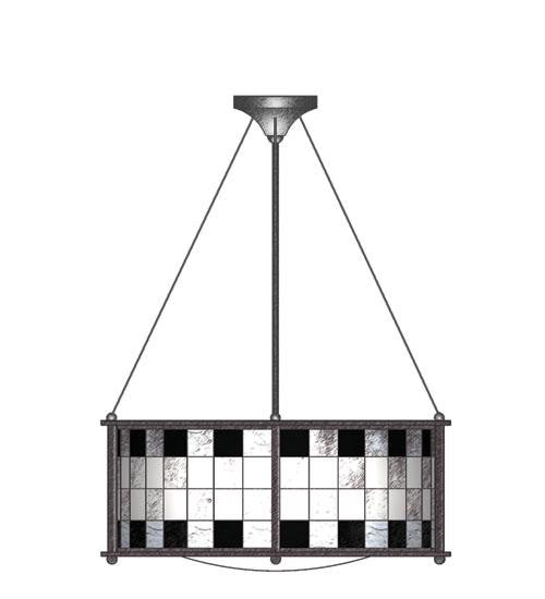 22 Inch W Metropolis Pendant Ceiling Fixture