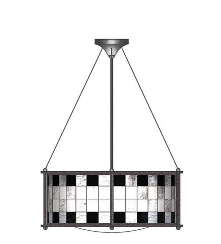 22 Inch W Metropolis Pendant Ceiling Fixture