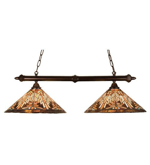 40 Inch L Navajo 2 Lt Island Ceiling Fixture