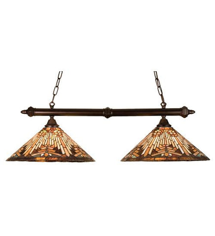 40 Inch L Navajo 2 Lt Island Ceiling Fixture