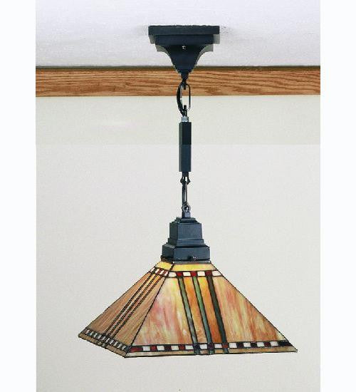 13 Inch Sq Prairie Corn Pendant Ceiling Fixture