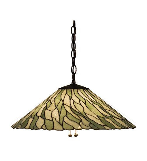 20 Inch W Jadestone Willow Pendant Ceiling Fixture