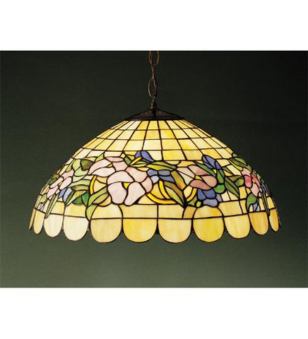 20 Inch W Pansy Pendant Ceiling Fixture