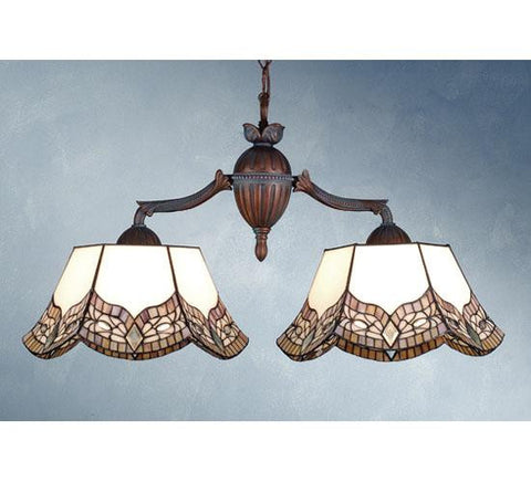 29.5 Inch L Mariposa 2 Lt Island Ceiling Fixture