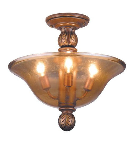 15 Inch W Kendall Semi-Flush Ceiling Fixture