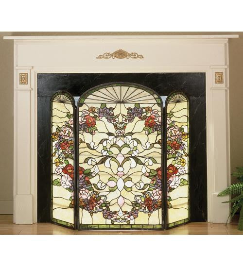 40 Inch W X 34 Inch H Heart Fireplace Screen Fireplace Screens