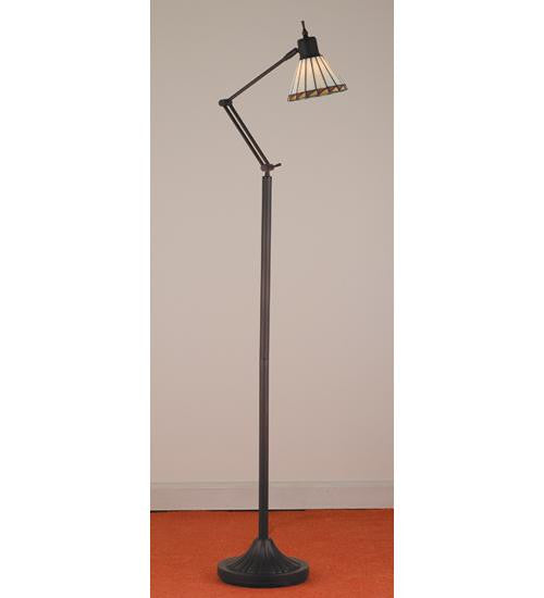 60 Inch H Prairie Mission Adjustable Floor Lamp Floor Lamps