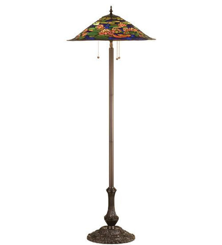 64 Inch H Tiffany Pond Lily Floor Lamp Floor Lamps