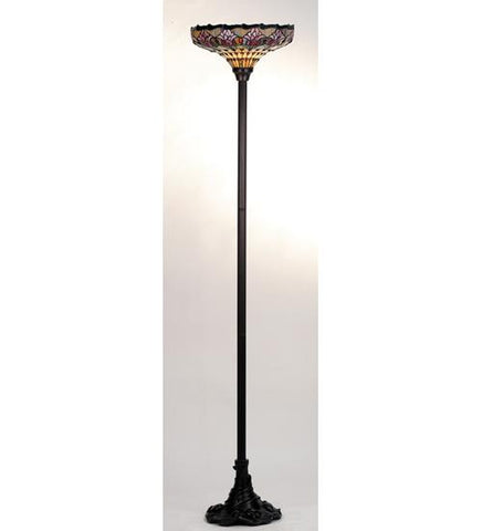 68.5 Inch H Colonial Tulip Torchiere Floor Lamps