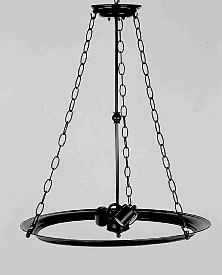 32 Inch H 3lt 3-Chain Hanger Frame (18 Inch Rp) Lamp Bases And Fixture Hardware