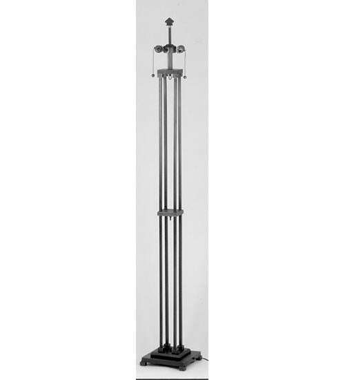 63 Inch 4 Clmn Msn Floor Base-2lt Inch S Inch Floor Lamps