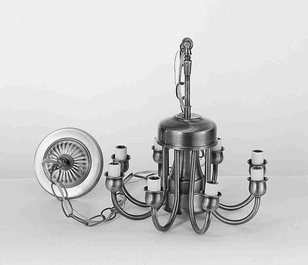 3 Lt Pullchain Cluster-4- Wire Canopy Lamp Bases And Fixture Hardware