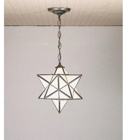 12 Inch W Moravian Star Pendant Ceiling Fixture