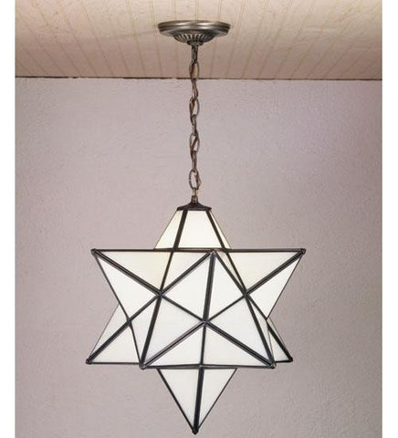 18 Inch W Moravian Star Pendant Ceiling Fixture