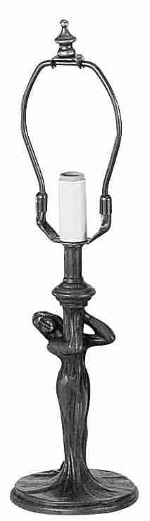 10 Inch Nouveau-4-1-2 Harp Table Lamps