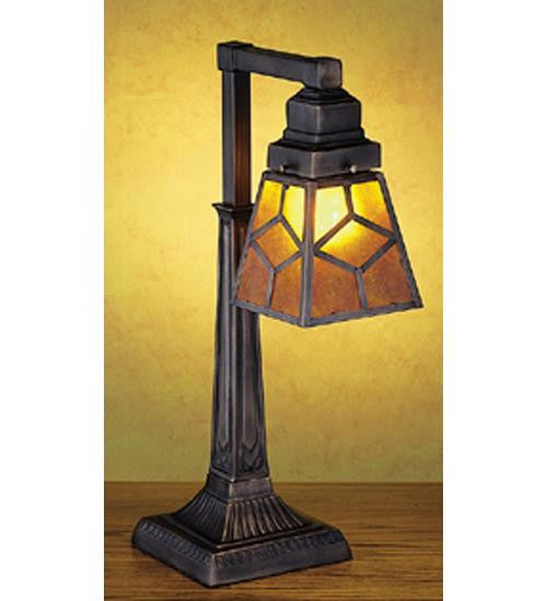 20 Inch H Diamond Mission Mica 1 Lt Desk Lamp Table Lamps