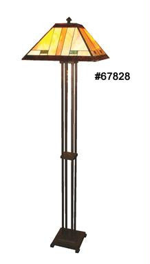 63H Manhattan Floor Lamp