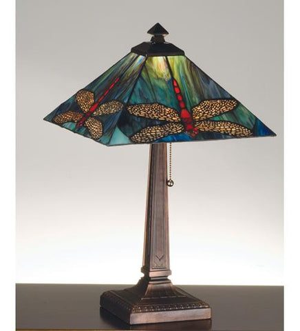 21.5 Inch H Prairie Dragonfly Table Lamp Table Lamps