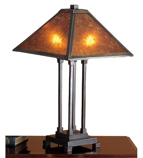 24 Inch H Mica Mission Table Lamp Table Lamps