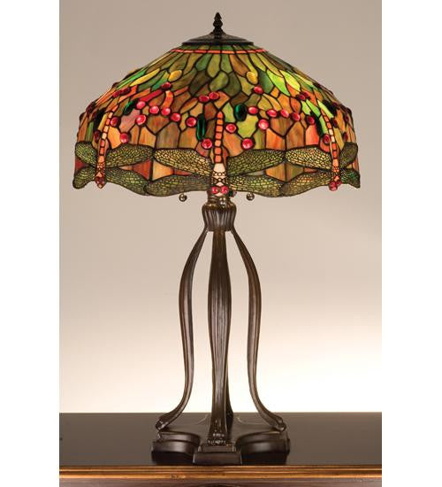 30.5 Inch H Hanginghead Dragonfly Table Lamp Ceiling Fixture