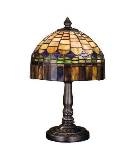 14 Inch H Tiffany Candice Mini Lamp Table Lamps