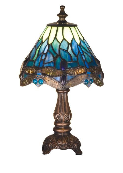 11.5 Inch H Hanginghead Dragonfly Mini Lamp Table Lamps