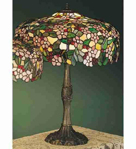 28.5 Inch H Cherry Blossom Table Lamp Table Lamps