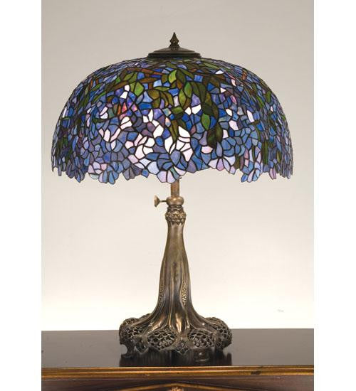 28.5 Inch -31.5 Inch H Tiffany Laburnum Table Lamp Table Lamps