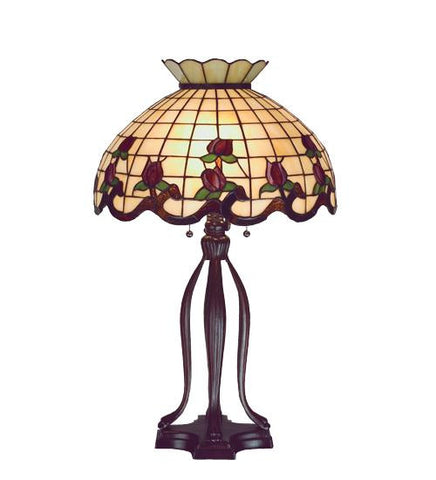 31.5 Inch H Roseborder Table Lamp Table Lamps