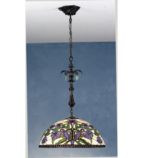 22 Inch W Nouveau Lily Pendant Table Lamps