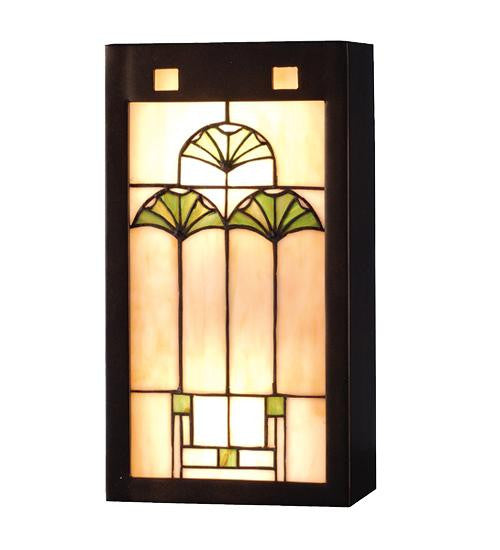 7.5 Inch W Ginkgo Wall Sconce Wall Sconces