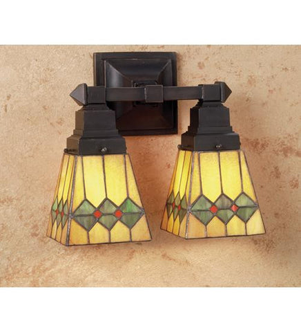 12 Inch W Martini Mission 2 Lt Wall Sconce Wall Sconces