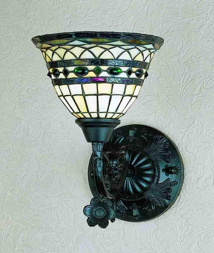 8 Inch W Tiffany Roman Wall Sconce Wall Sconces