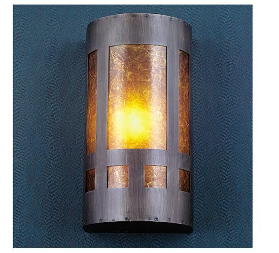 5 Inch W Mica Mission Wall Sconce Wall Sconces