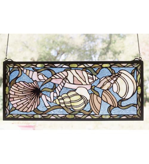 24 Inch Wx10 Inch H Seashells Window Windows