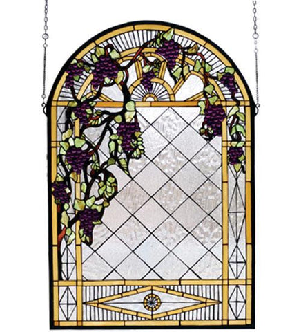 24 Inch W X 36 Inch H Grape Diamond Trellis Window Windows